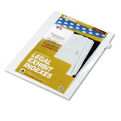 Kleer-Fax 80000 Series Legal Index Dividers, Side Tab, Printed "29", 25/Pack KLF82229