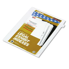 Kleer-Fax 80000 Series Legal Index Dividers, Side Tab, Printed "3", 25/Pack KLF81113