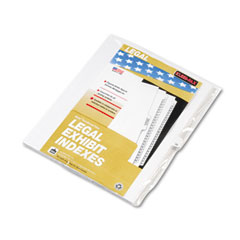 Kleer-Fax 80000 Series Legal Index Dividers, Side Tab, Printed "38", 25/Pack KLF82238