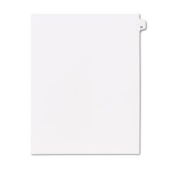 Kleer-Fax 80000 Series Legal Index Dividers, Side Tab, Printed "59", 25/Pack KLF82259