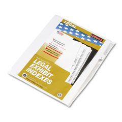 Kleer-Fax 80000 Series Legal Index Dividers, Side Tab, Printed "6", 25/Pack KLF81116