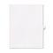 Kleer-Fax 80000 Series Legal Index Dividers, Side Tab, Printed "64", 25/Pack KLF82264