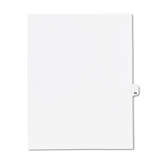 Kleer-Fax 80000 Series Legal Index Dividers, Side Tab, Printed "65", 25/Pack KLF82265