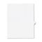 Kleer-Fax 80000 Series Legal Index Dividers, Side Tab, Printed "65", 25/Pack KLF82265