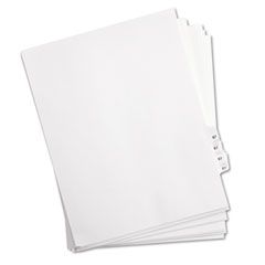 Kleer-Fax 80000 Series Legal Index Dividers, Side Tab, Printed "67", 25/Pack KLF82267