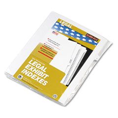 Kleer-Fax 80000 Series Legal Index Dividers, Side Tab, Printed "7", 25/Pack KLF81117