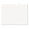 Kleer-Fax 80000 Series Legal Index Dividers, Side Tab, Printed "Q", White, 25/Pack KLF80017