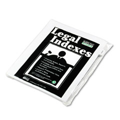Kleer-Fax 90000 Series Legal Exhibit Index Dividers, 1/10 Cut Tab, "Exhibit L", 25/Pack KLF91862
