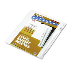 Kleer-Fax 90000 Series Legal Exhibit Index Dividers, 1/26 Cut Tab, Title "C", 25/Pack KLF91803