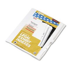 Kleer-Fax 90000 Series Legal Exhibit Index Dividers, Side Tab, Printed "13", 25/Pack KLF91013