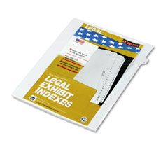 Kleer-Fax 90000 Series Legal Exhibit Index Dividers, Side Tab, Printed "5", 25/Pack KLF91005