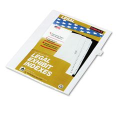 Kleer-Fax 90000 Series Legal Exhibit Index Dividers, Side Tab, Printed "9", 25/Pack KLF91009