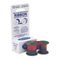 Lathem Time 72CN Ribbon, Blue/Red LTH72CN