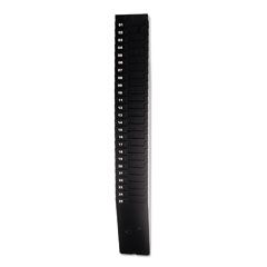 Lathem Time Expandable Time Card Rack, 25-Pocket, Holds Nine Inch Cards, Black Plastic LTH259EX