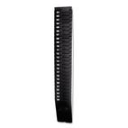 Lathem Time Expandable Time Card Rack, 25-Pocket, Holds Seven Inch Cards, Black Plastic LTH257EX