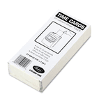 Lathem Time Time Card for Lathem Model 7000E, Numbered 1-100, Two-Sided, 100/Pack LTHE7100
