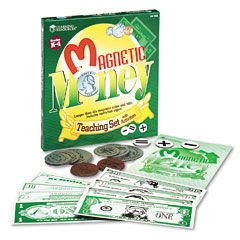 Learning Resources Magnetic Money, for Grades K and Up LRNLER0080