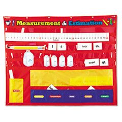 Learning Resources Measurement and Estimation Pocket Chart LRNLER2284