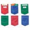 Learning Resources Mini Pockets, Blue, Red, Green, 4 x 6, 6/Pack LRNLER6445