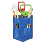 Learning Resources Whiteboard Storage Pocket, 8 x 11, Nylon LRNLER6444