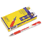 Legacy Grip Roller Ball Stick Gel Pen, Red Ink, Medium LOP15525