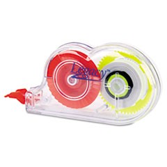 Legacy Mini Correction Tape, 1/5" x 197", White, 2/Pack LOP14605