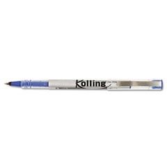 Legacy Roller Ball Stick Waterproof Pen, Blue Ink, Extra Fine, Dozen LOP15531