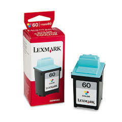 Lexmark 17G0060 Ink, 225 Page-Yield, Tri-Color LEX17G0060