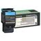 Lexmark C544X1CG Extra High-Yield Toner, 4000 Page-Yield, Cyan LEXC544X1CG