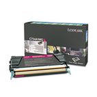 Lexmark C734A1MG Toner, Return Program, 6000 Page-Yield, Magenta LEXC734A1MG