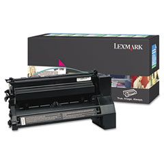 Lexmark C782X4MG Extra High-Yield Toner, 15000 Page-Yield, Magenta LEXC782X4MG