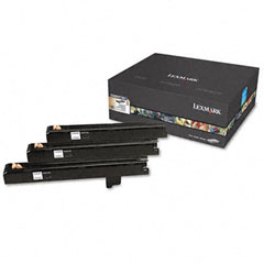 Lexmark C930X73G Photoconductor Kit, Cyan, Magenta, Yellow, 3/Pack LEXC930X73G