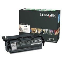 Lexmark T654X41G Extra High-Yield Government Toner, 36,000 Page-Yield, Black LEXT654X41G