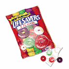LifeSavers Hard Candy, Five Classic Flavors, Individually Wrapped, 6.5oz Bag LFS88501
