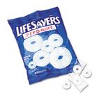 LifeSavers Hard Candy, Pep-O-Ment Flavor, Individually Wrapped, 6.25oz Bag LFS88503