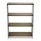 Linea Italia Trento Line Bookcase, 31-1/2w x 11-5/8d x 43-3/8h, Mocha LITTR735MOC