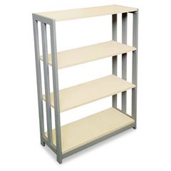 Linea Italia Trento Line Bookcase, 31-1/2w x 11-5/8d x 43-3/8h, Oatmeal LITTR735OAT
