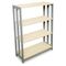 Linea Italia Trento Line Bookcase, 31-1/2w x 11-5/8d x 43-3/8h, Oatmeal LITTR735OAT