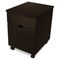 Linea Italia Trento Line Mobile Pedestal File, 1 Box/1File Drawers, Mocha LITTR736MOC