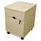 Linea Italia Trento Line Mobile Pedestal File, 1 Box/1File Drawers, Oatmeal LITTR736OAT