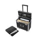 Locking Mobile Business Case, Legal, Black - Black - Vaultz - VZ00194