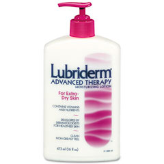 Lubriderm Advanced Therapy Moisturizing Hand/Body Lotion, 16-oz. Pump Bottle PFI48234