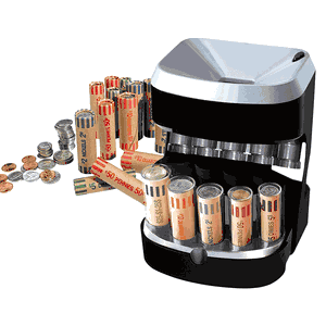 Mag-Nif Accu Wrapper Motorized Coin Sorter