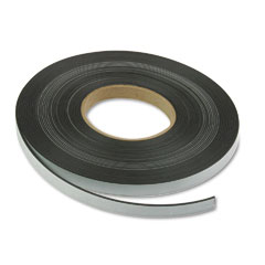 Magna Visual Magnetic/Adhesive Tape, 1/2" x 50 ft Roll MAVP220P