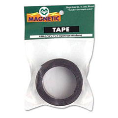 Magna Visual Magnetic/Adhesive Tape, 1" x 4 ft Roll MAVP2404