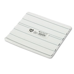 Magna Visual Magnetic Card Holders, 2 x 1, White, 25/Pack MAVMCH1221P