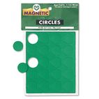 Magna Visual Magnetic Letters, Numbers and Symbols, Magnetic, Green, 3/4"dia 20/Set MAVFI126