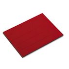Magna Visual Magnetic Write-On/Wipe-Off Pre-Cut Strips 6 x 7/8, Red, 25/Pack MAVPMR763
