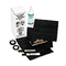 Magna Visual Melamine Board Accessory Kit, Self Adhesive, Black MAVMBAK1