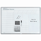 Magna Visual Schedule Planning Board, Porcelain-on-Steel, 36 x 24, Gray MAVML234